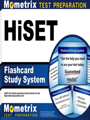 cover image of HiSET Flashcard Study System